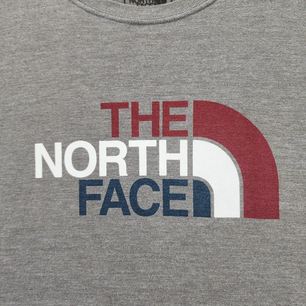 The North Face Shirt Mens Large Short Sleeve Gray